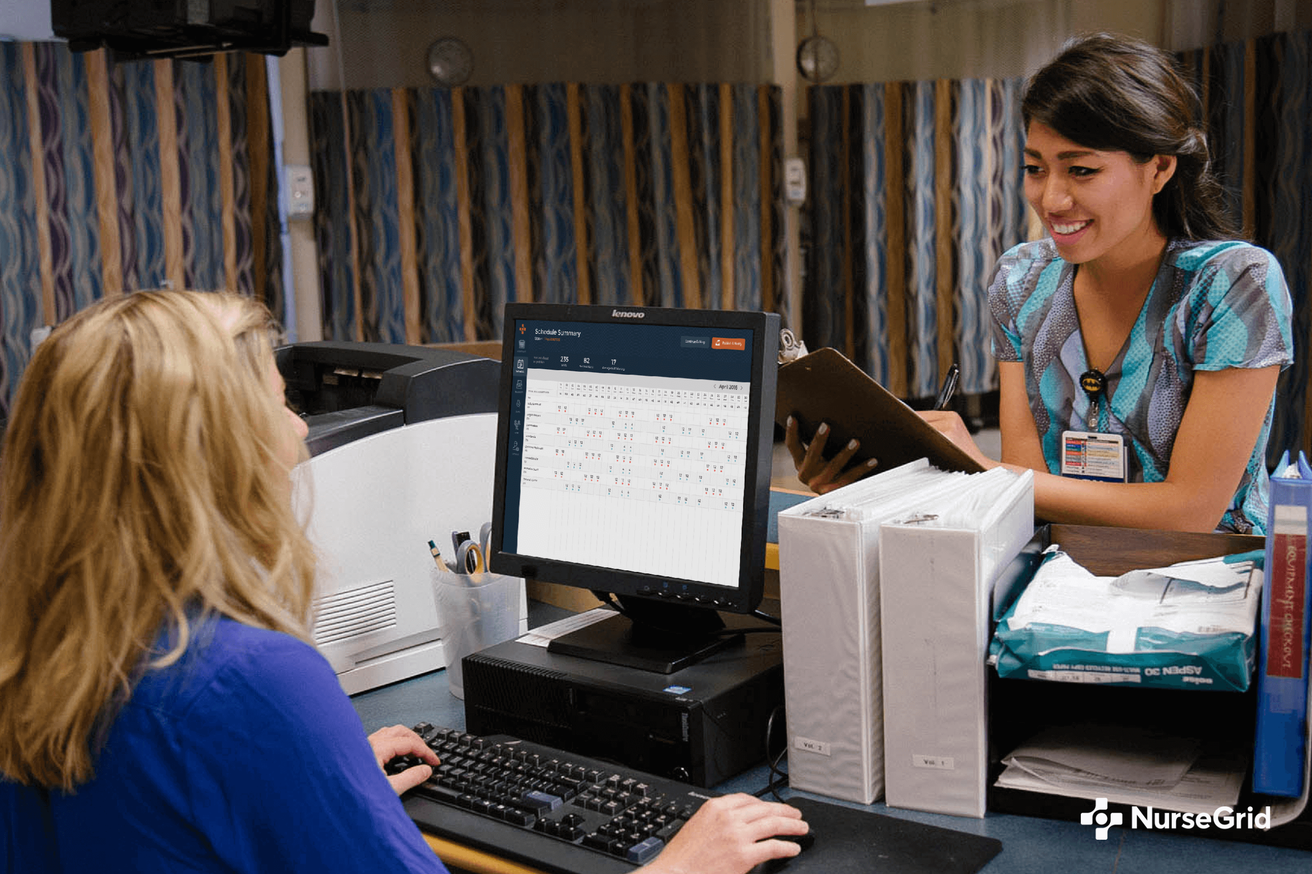 Employee scheduling app for nurses