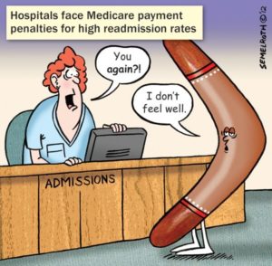 Medicare Hospital Readmissions Cartoon