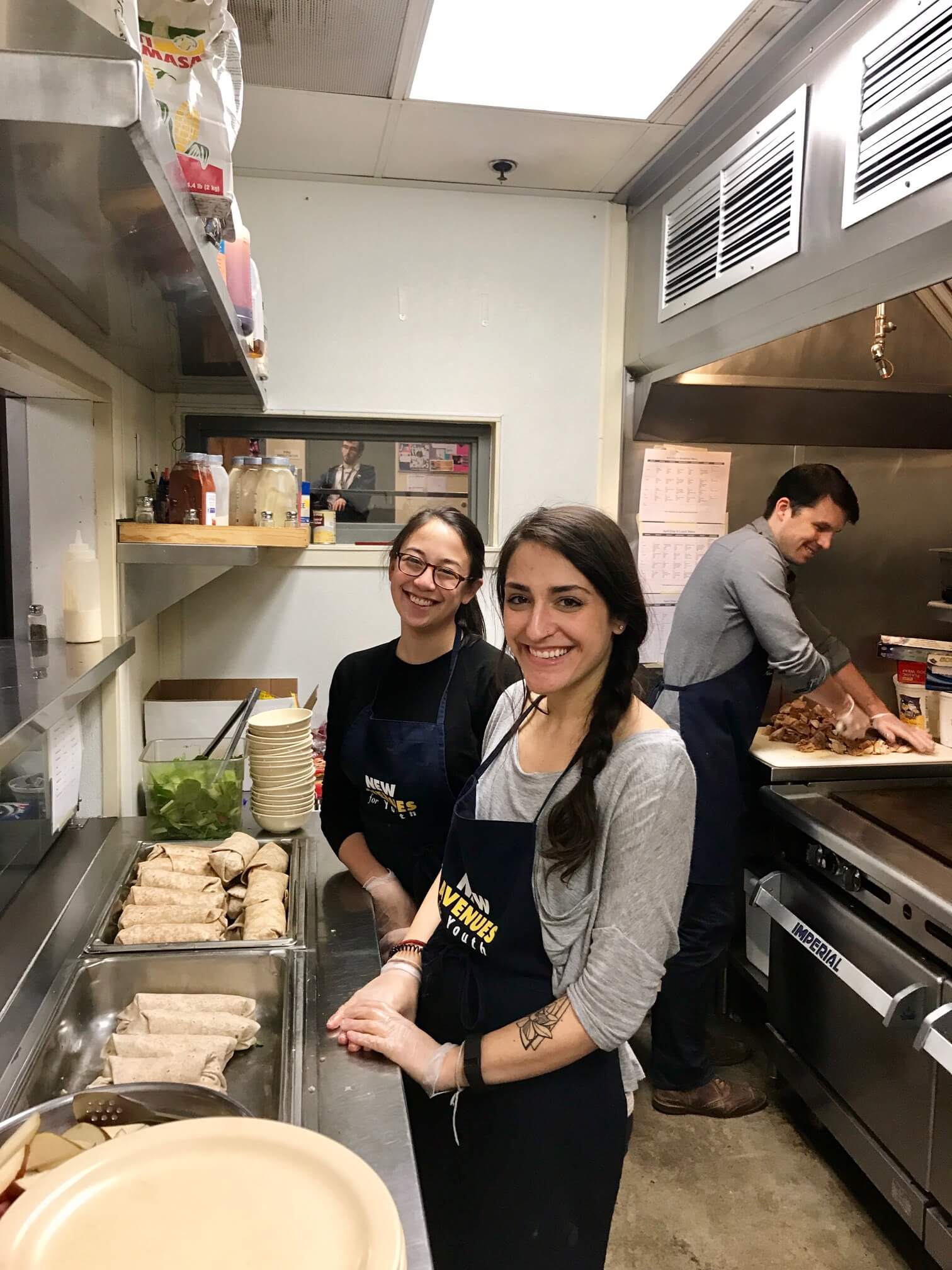 NurseGird volunteers at New Avenues for Youth