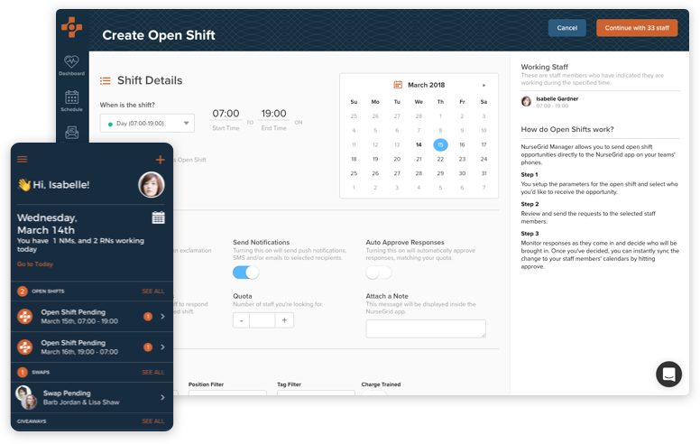 NurseGrid For Managers