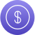 Dollar sign icon