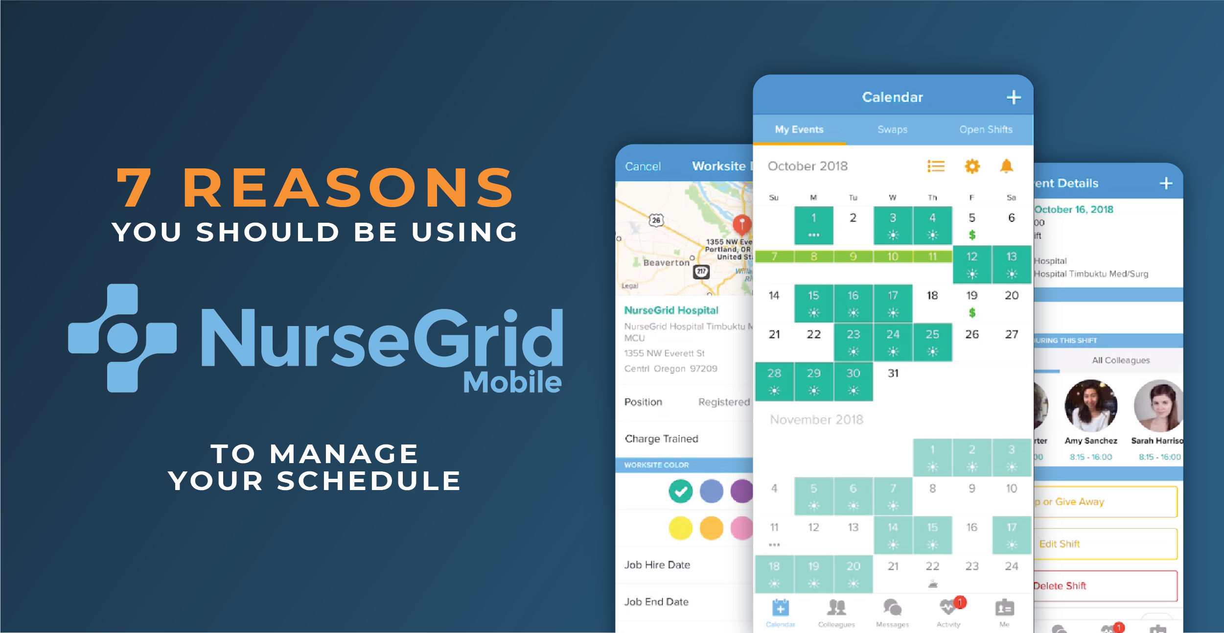7 Reasons to Manage Your Schedule with Nursegrid