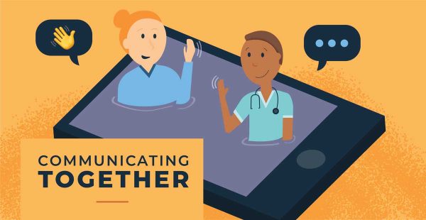 communicating with colleagues