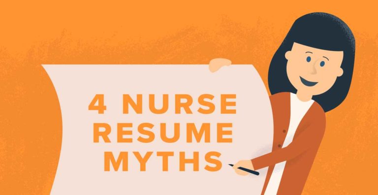 nurse resume myths