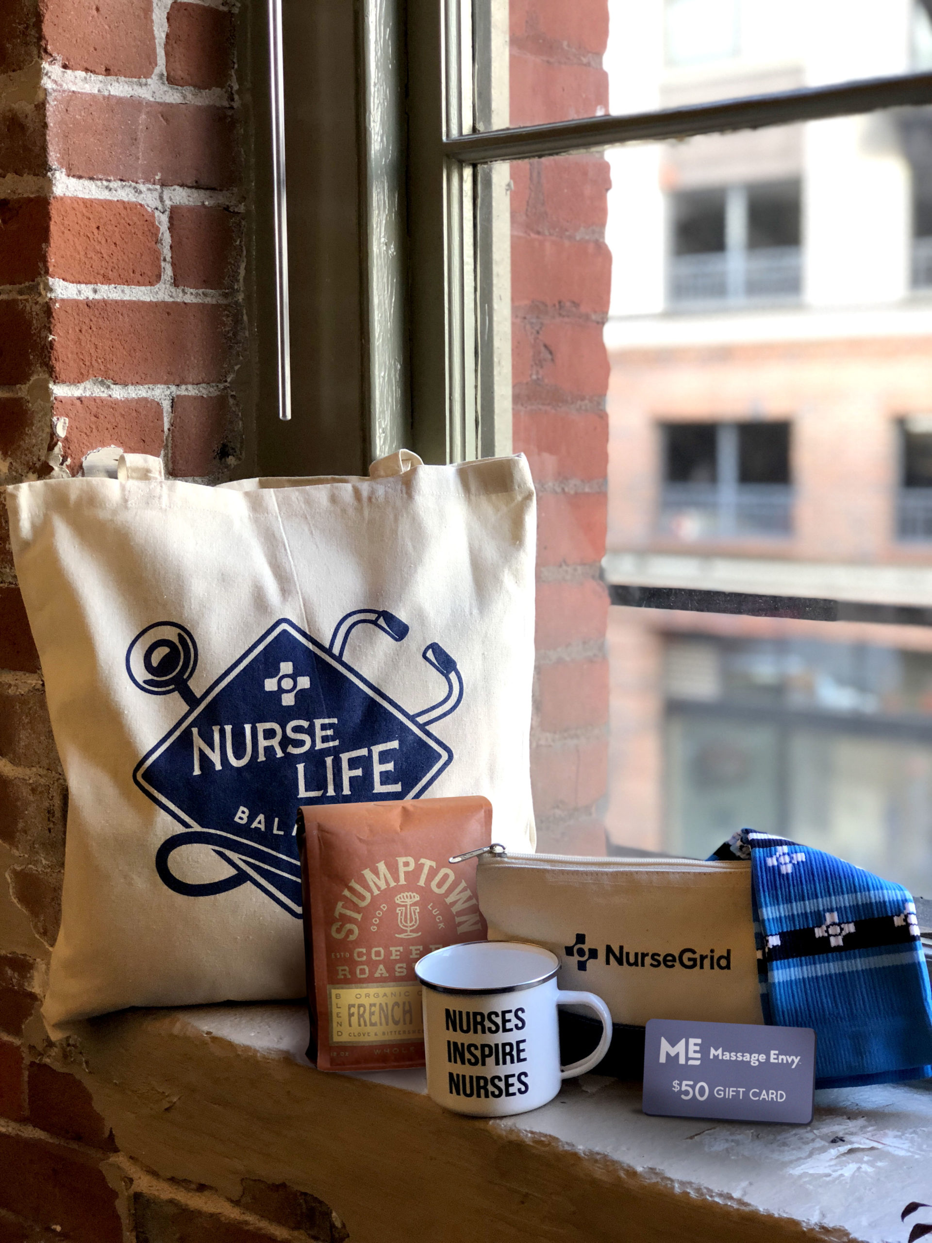 Thankful for Nurses gift bag
